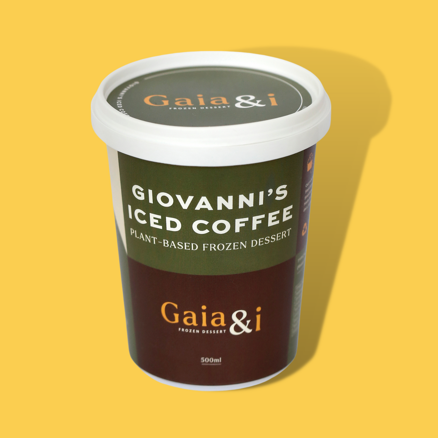 Gaia & I Giovanni's Coffee 500ml tub