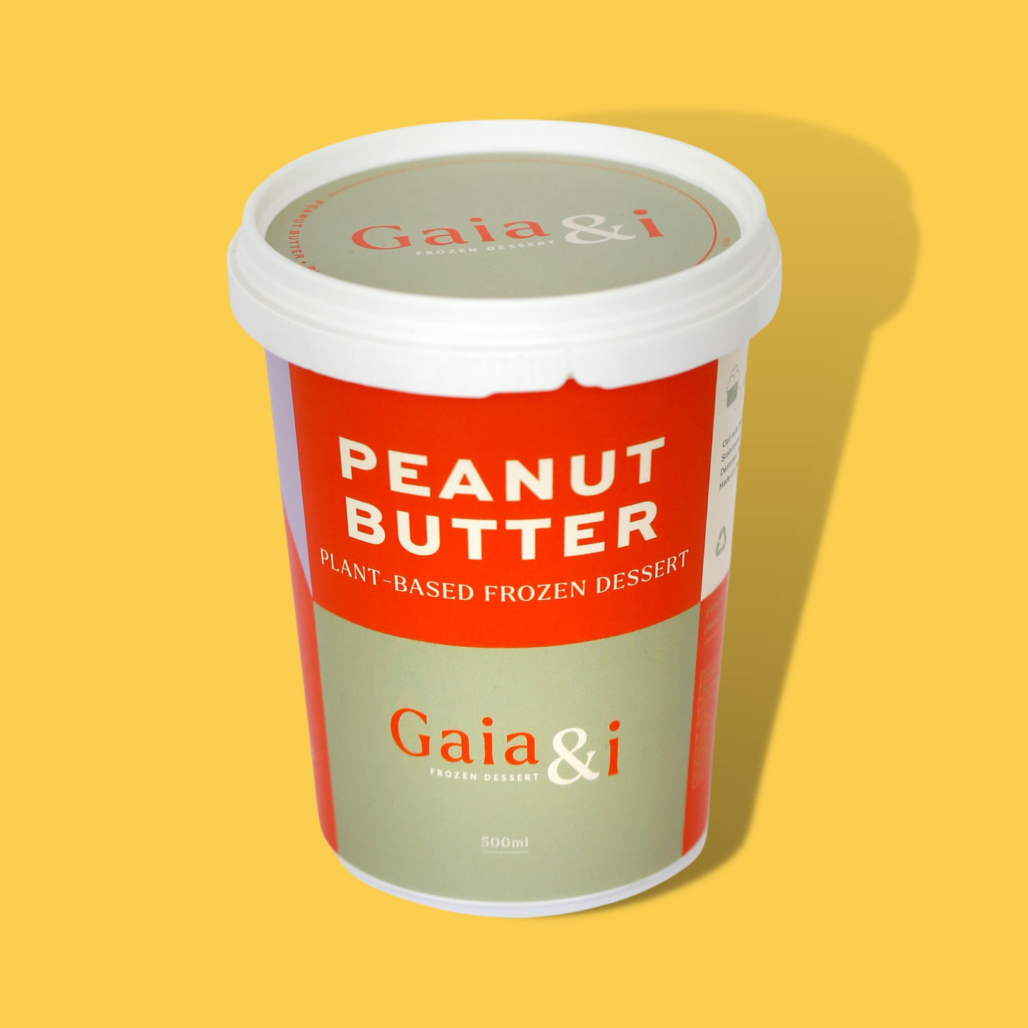 Gaia & I Peanut Butter 500ml tub