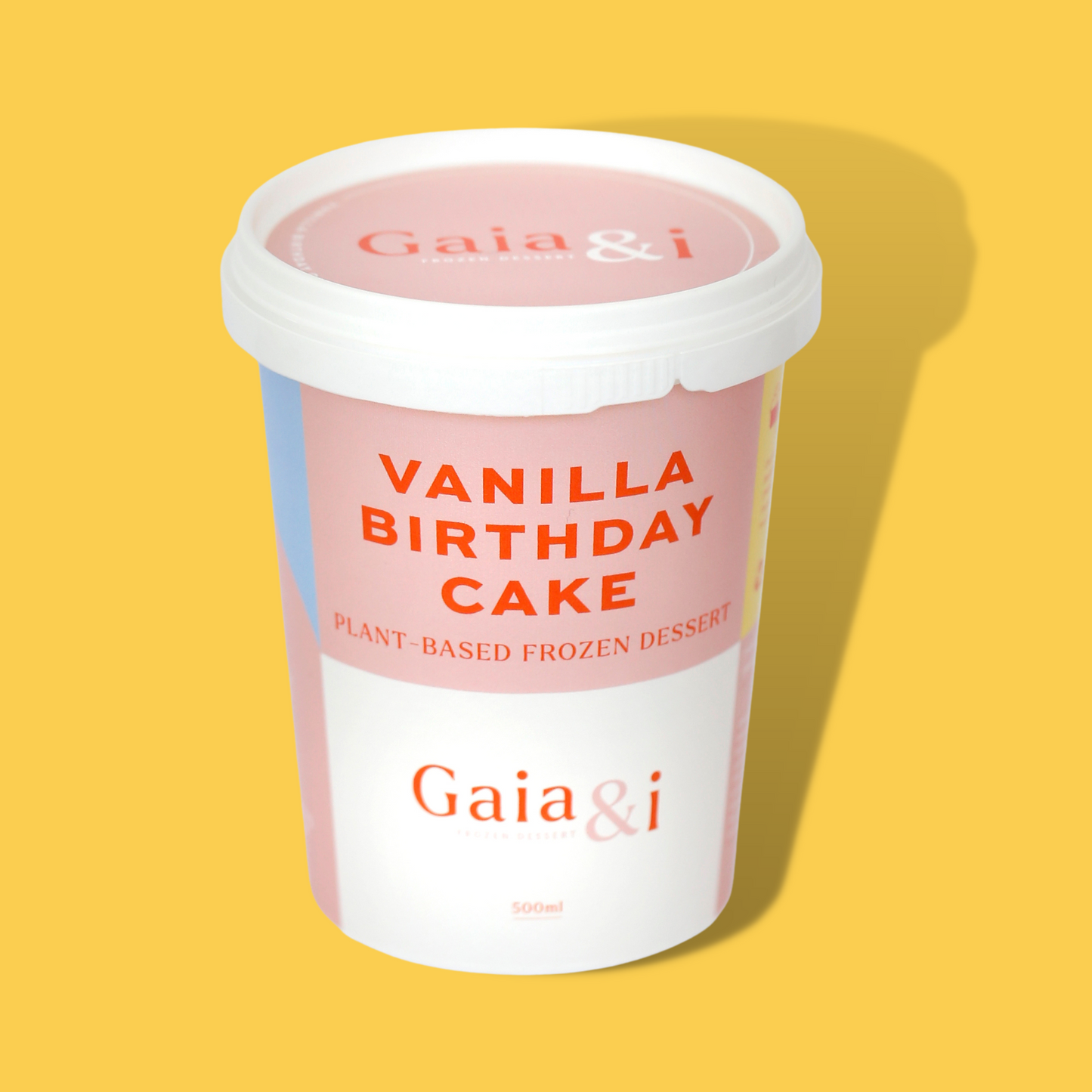 Gaia & I Vanilla Birthday Cake 500ml tub