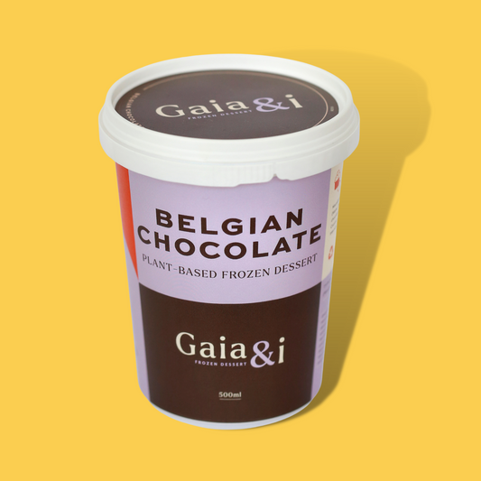 Gaia & I Belgian Chocolate 500ml tub